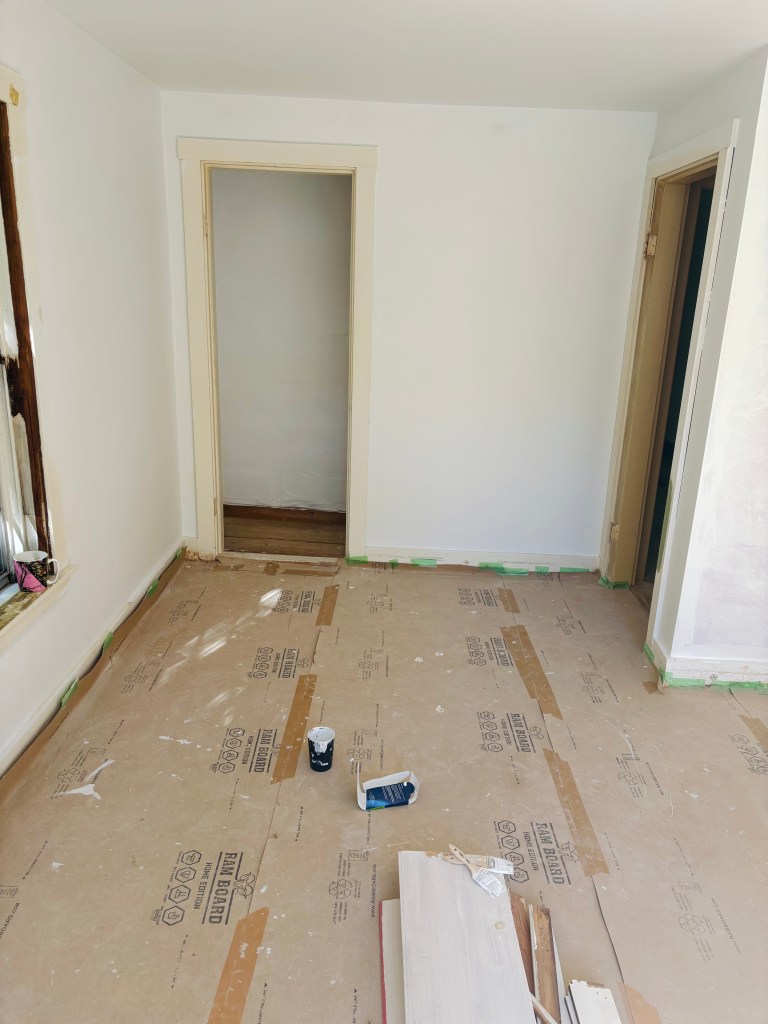 Old house restoration photo 6
